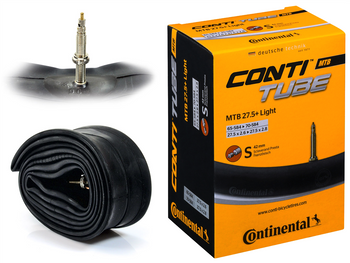 Dętka Continental MTB 27,5"+ LIGHT, presta (42 mm), 65/70-584 27,5" x 2,6" - 2.8"