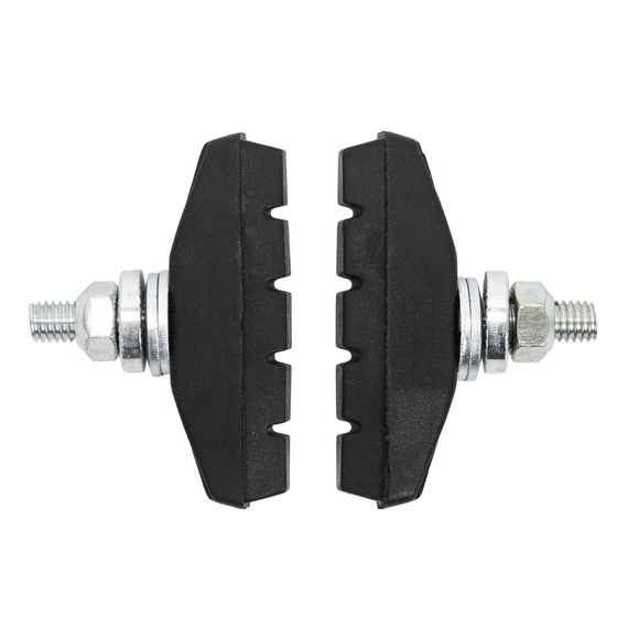 OUTLET- Klocki hamulcowe Fibrax ASH312, szosa, czarne, do hamulców Calipier, na obręcze aluminiowe