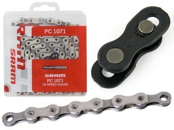 Łańcuch Sram PC 1071 Hollow Pin 114 ogniw, 10-rzędowy, spinka PowerLock