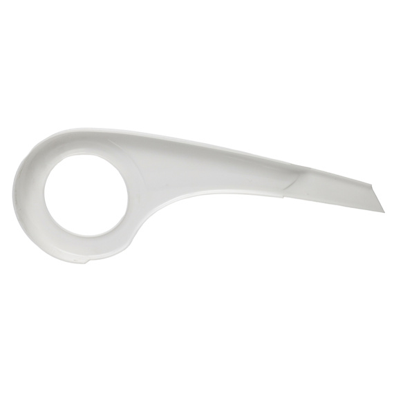 Osłona łańcucha PP, 38T, 510 mm, biała