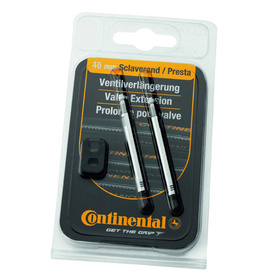 Przedłużki Continental do wentyli presta 60 mm, 2 szt., aluminiowe