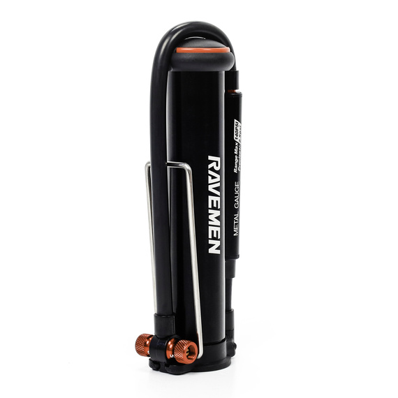 Pompka ręczna podłogowa Ravemen MP02, Presta, Schrader (auto), 220 PSI, uchwyt