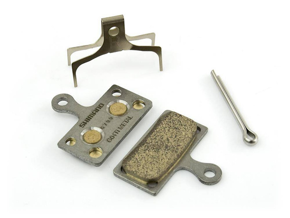 Okładziny/klocki hamulcowe Shimano G04Ti-MX metaliczne XTR / XT/ SLX / Alfine