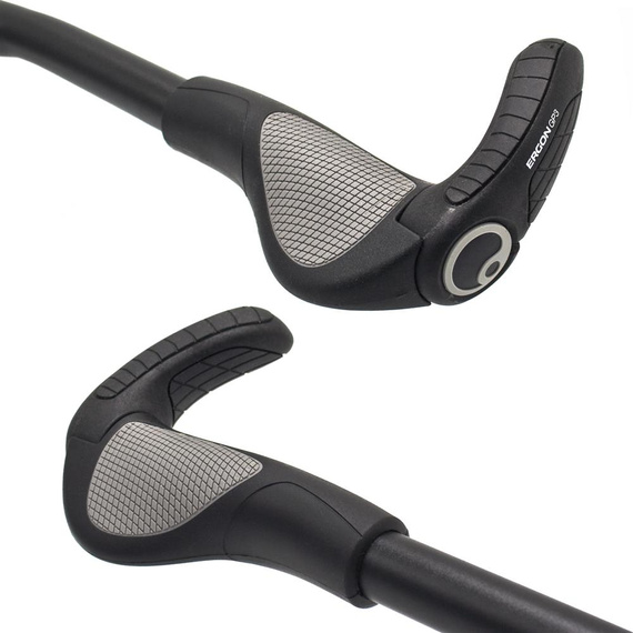 Chwyty Ergon Grip GP3 L, rogi, 140 mm, para