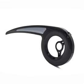 Osłona łańcucha SW-CG113, 38T, 450 mm, czarna, PVC