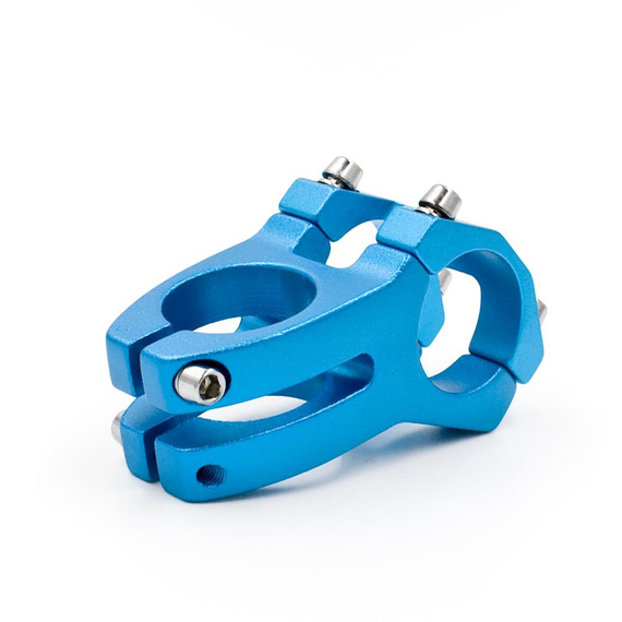 Outlet Wspornik kierownicy, mostek Wake, 1-1/8", 31,8mm, długość 45 mm, niebieski