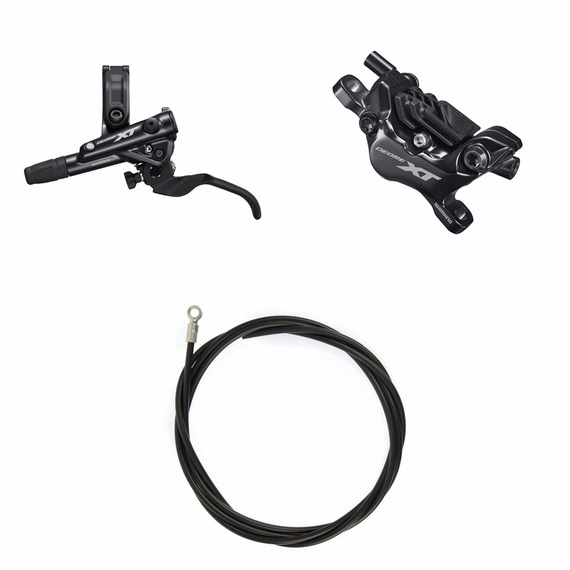 Zestaw hamulców tarczowych M8120 Shimano Deore IM8120JRRXNA170 + IM8120JLFXNA100