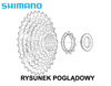 Kaseta rowerowa Shimano Altus CS-HG31 8 rzędów 11-32 zęby
