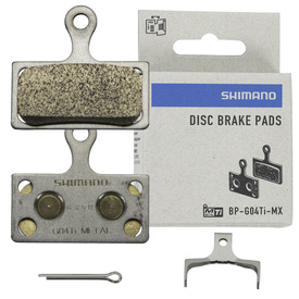 Okładziny/klocki hamulcowe Shimano G04Ti-MX metaliczne XTR / XT/ SLX / Alfine