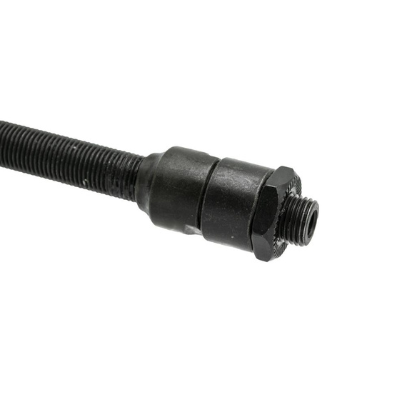 Kompletna drążona oś piasty tylnej Shimano 146 mm (w komplecie stożki, podkładki, nakrętki)
