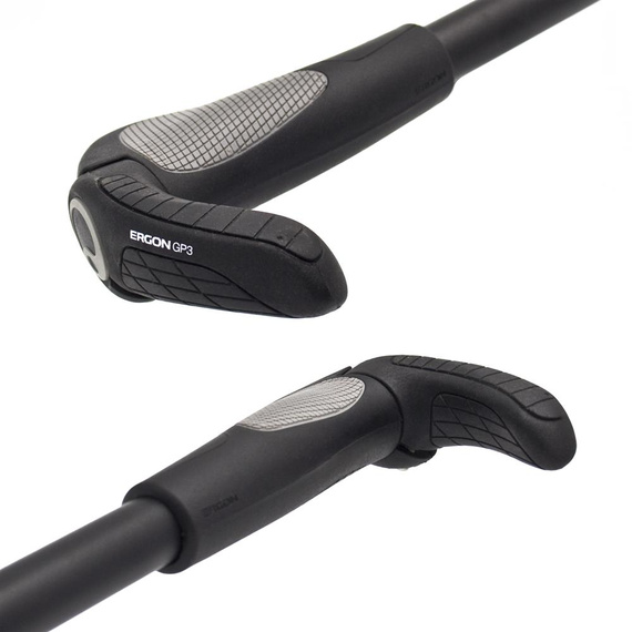 Chwyty Ergon Grip GP3 L, rogi, 140 mm, para