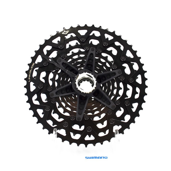 Kaseta Shimano Cues CS-LG700, 11 rzędów, 11-50T, Linkglide, czarna