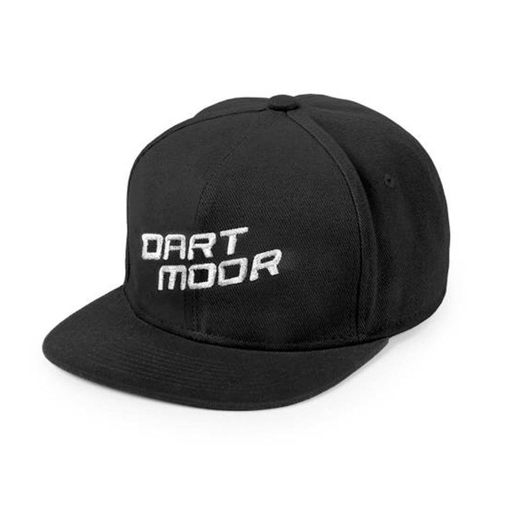 Czapka z daszkiem Dartmoor, snapback, czarna, L