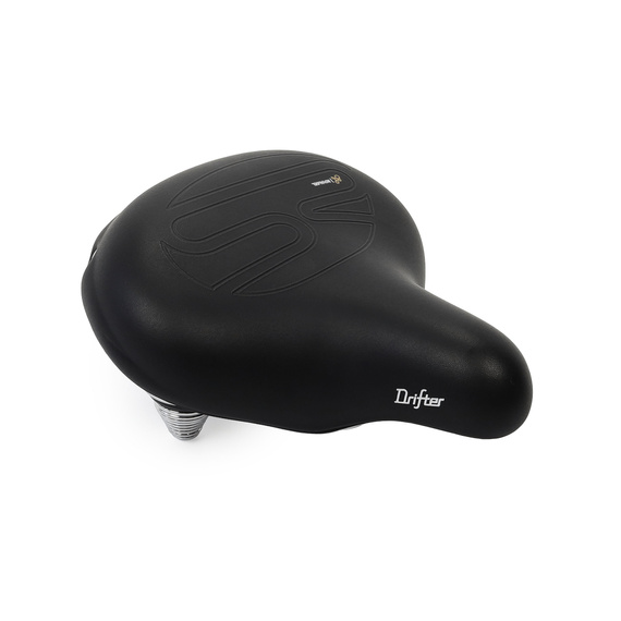 Siodełko rowerowe Selle Royal Drifter Strengtex, Relaxed 90st. unisex, żelowe, sprężyny, czarne, retro   