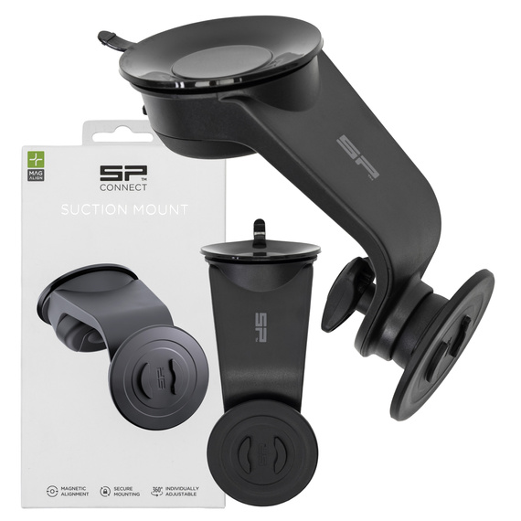 Uchwyt samochodowy SP Connect + Suction Mount Mag Align z mocowaniem na szybę