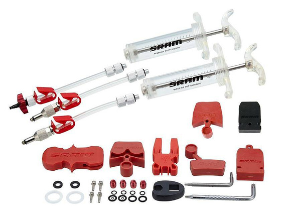 Profesjonalny zestaw do odpowietrzania hamulców tarczowych Sram Pro Bleed Kit (DOT ONLY) 
