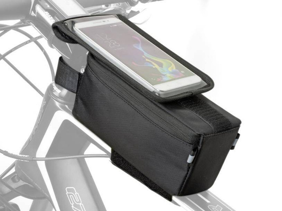 Torba na rure górną firmy Author, A-R256 XL Tank bag MPP z etui na telefon, czarna
