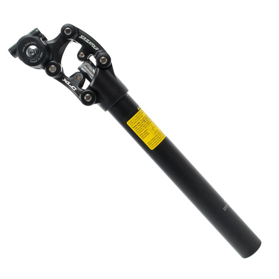 Wspornik siodła XLC / SR Suntour NCX, amortyzowany 27,2 mm x 350 mm, czarny