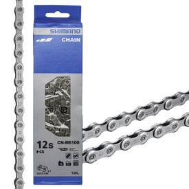 Łańcuch rowerowy Shimano CN-M6100 12 rzędów, 138 ogniw, E-bike