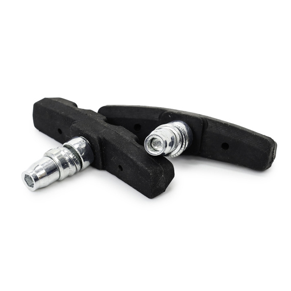 Klocki hamulcowe obręczowe V-brake z nakrętkami, 10 par