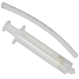 Strzykawka do odpowietrzania HBP45 PVC 20ml + Rurka Brakco HBP47 do odpowietrzania hamulców hydraulicznych, PU, 10cm