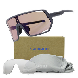 Okulary Shimano Technium CE-TCNM2, soczewki Ridescape OR-Off Road, szary mat