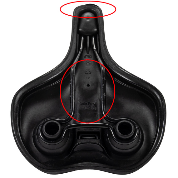 Siodełko Selle Royal Avenue Relaxed 90st. żelowe, elastomery