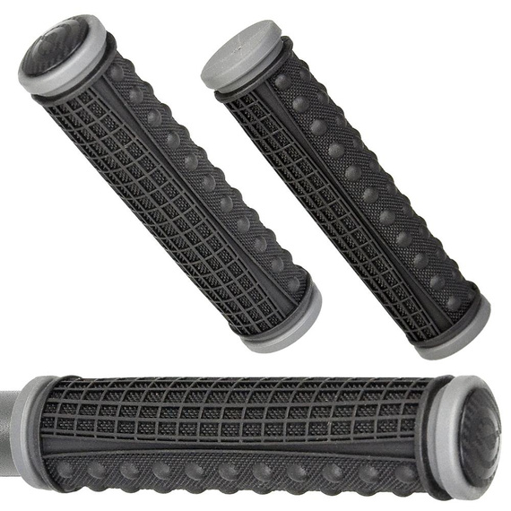 Chwyty rowerowe Bike Ribbon Dr.Dots 125x30 mm, czarne