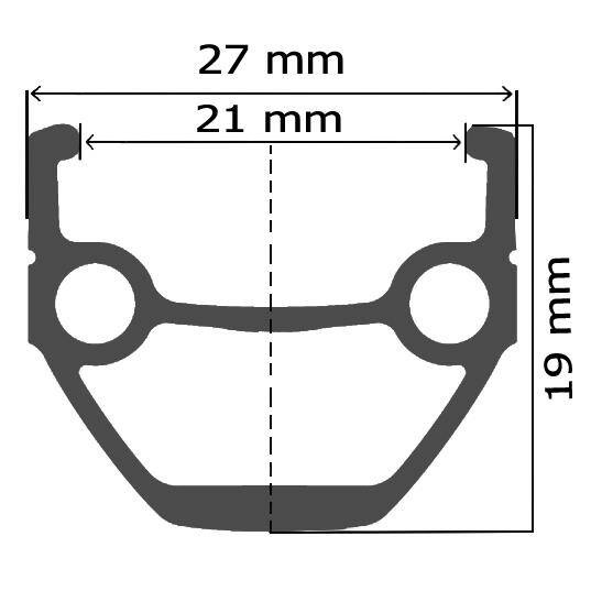 Obręcz DT Swiss 545D 700C 28" (622-21) 36H, E-bike, czarna