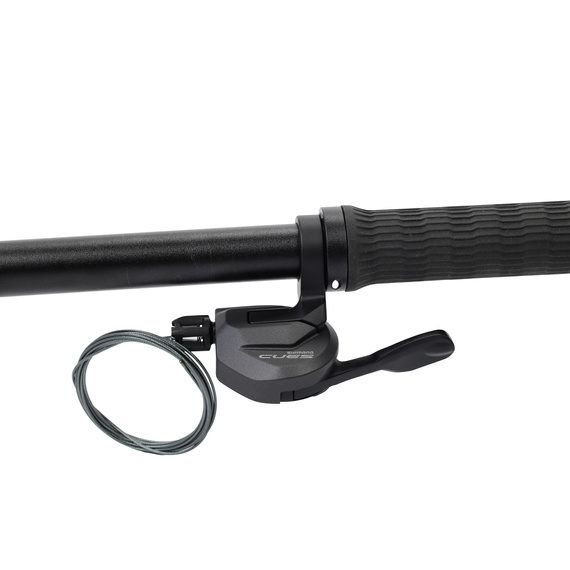 Dźwignia przerzutki przedniej Shimano Cues SL-U8000-L, 2-rzędowa, lewa