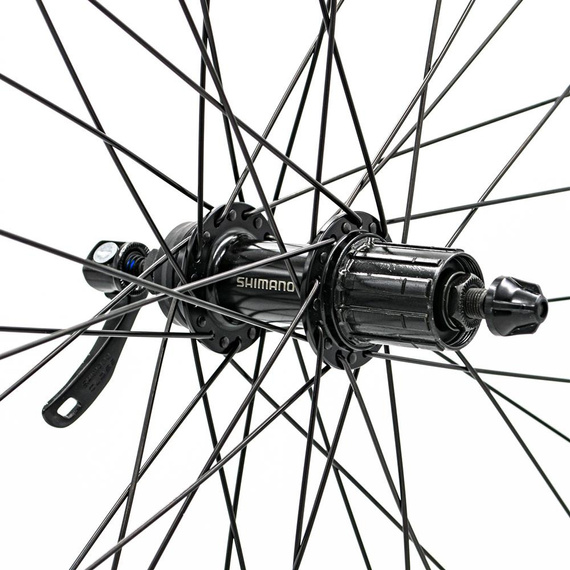 Zestaw kół rowerowych (przednie i tylne) 28" 700C DT Swiss 535 HB-QC400, FH-QC400, Sapim Leader, V-Brake