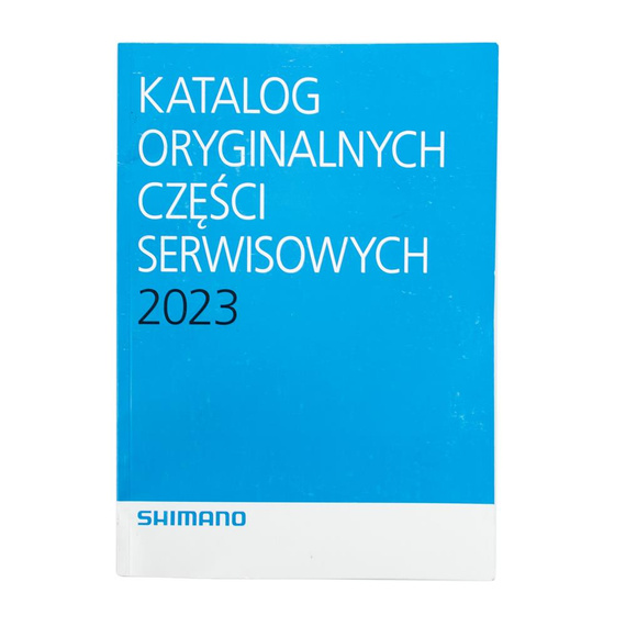 Katalog oryginalnych części SHIMANO, WOP 2023