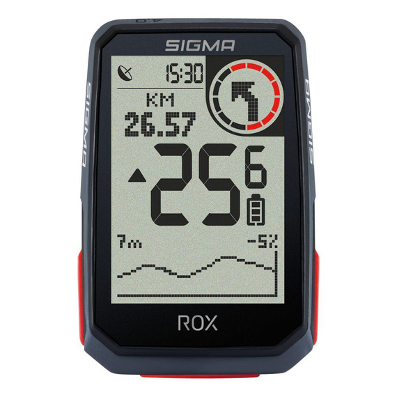 Licznik GPS Sigma ROX 4.0, czarny, GPS mount