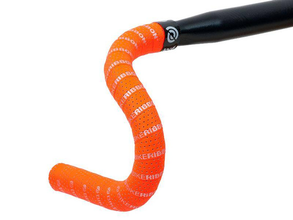 Owijka na kierownicę Bike Ribbon Eolo Soft pomarańczowa
