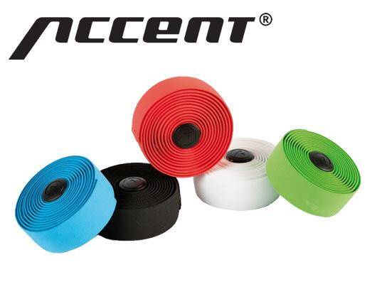 Owijka na kierownicę Accent AC-Tape 2szt x 2 m czerwona