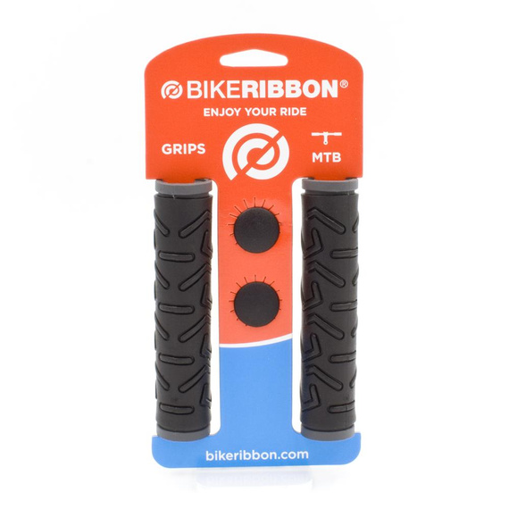 Chwyty rowerowe Bike Ribbon Nazca, 133x30 mm, czarne