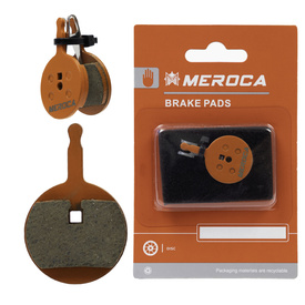 Klocki hamulcowe Meroca, półmetaliczne do hamulców Avid BB5