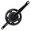 Mechanizm korbowy 1-rzędowy Onyx, mocowanie kwadrat, 170 mm, 38 zębów, czarny 