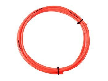 Pancerz przerzutkowy Accent 4 mm x 1m czerwony fluo