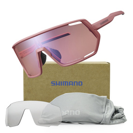 Okulary Shimano Technium herbaciane matowe, soczewki Ridescape OR, Off-Road