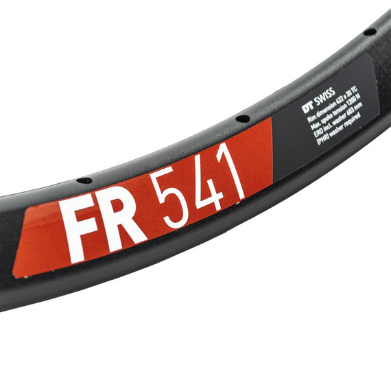 Obręcz Downhill Freeride DT Swiss FR 541 29" (622-30), 32H, czarna 