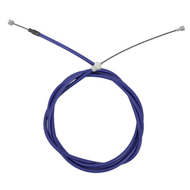 Linka hamulca szosowego retro S.J. Clark wraz z pancerzem, niebieska