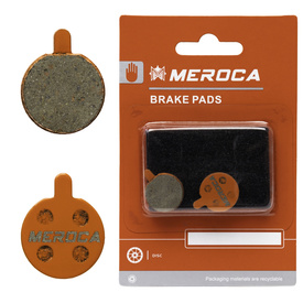 Klocki hamulcowe Meroca MS-11C półmetaliczne do Xiaomi, Apse, Zoom, Artek