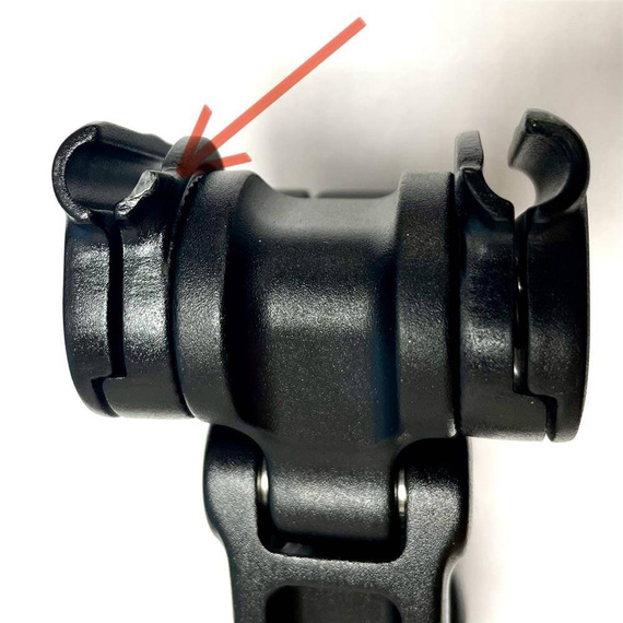 Outlet Wspornik siodła amortyzowany SR Suntour NCX 30,9 x 350 mm czarny