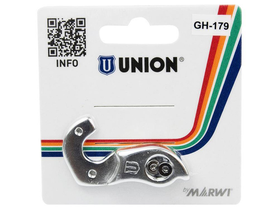 Hak przerzutkowy Union GH-179 do ram rowerowych
