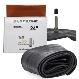 Dętka BlackOne FAT BIKE 24"x4.0, 100-507, AV-40mm, zawór gwintowany