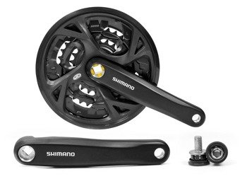 Mechanizm korbowy Shimano Altus FC-M371 44/32/22 9 rz. 170 mm