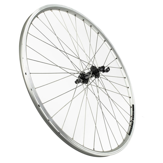 Koło przednie 28" AlexRims DH19sr, Shimano HB-QC400, Sapim, Tarcze, V-Brake, 36H