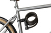 Zapięcie rowerowe linka AXA Resolute C15-180, 15mm x 180cm, zamek szyfrowy, czarne