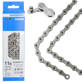 Łańcuch 11-rzędowy Shimano CN-HG901, 116 ogniw+ Spinka